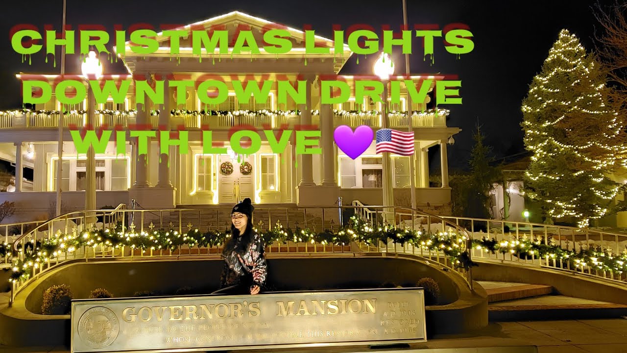VLOGMAS NO 3 Part 1 Christmas Lights Downtown Drive downtown VLOGMAS NO 3 Part 1 Christmas Lights Downtown Drive downtown