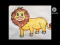 How to draw lion drawing  step by step easy drawing tanu easy drawing