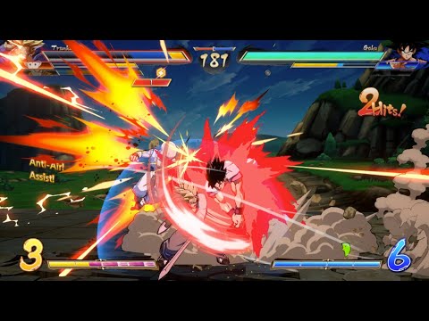 2H on Raw Kaioken Feels so Good (DBFZ)