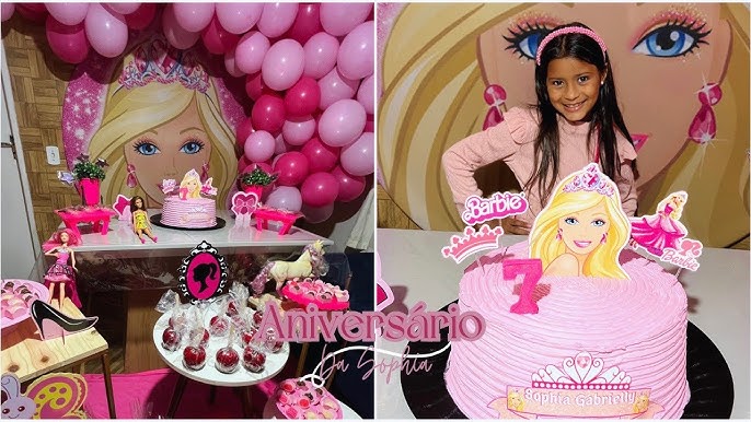 Caixinha para Festa Tema Barbie mod. b33e3 - LEÃO DE JUDÁ