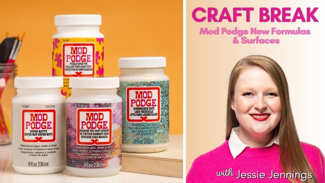 Craft Break: Mod Podge New Formulas & Surfaces 