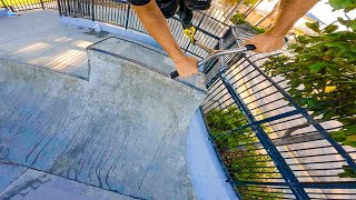 HITTING EVERY GAP AT THE SKATEPARK