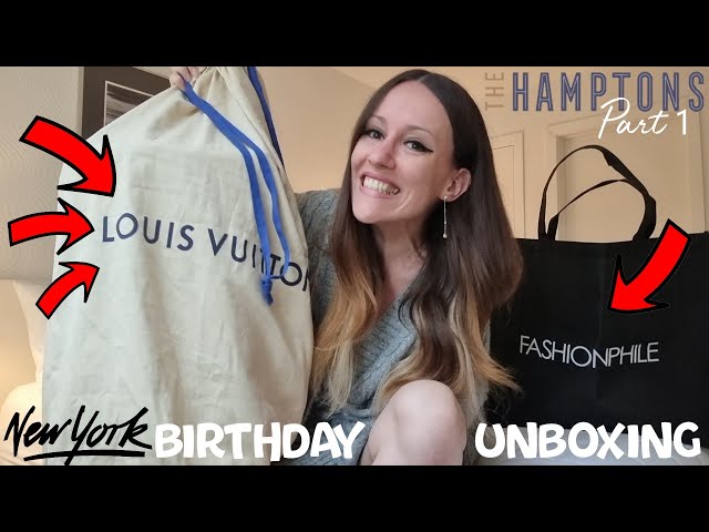 LOUIS VUITTON UNBOXING - HAUL DE DE CUMPLEAÑOS 