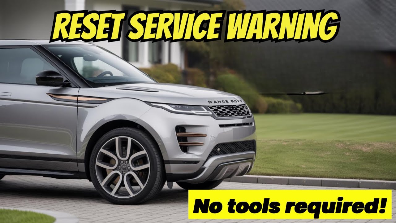 Range Rover Evoque: How to Reset 'Service Required' Message without any ...