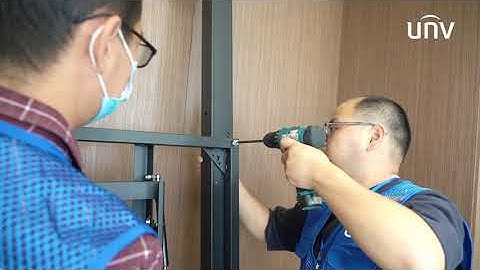 UNV【How to Video】How to install LCD Video Wall