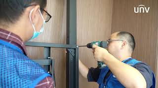 UNV【How to Video】How to install LCD Video Wall
