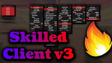 ✔️Skilled v3 - BEST, Free, Undetectable Ghost Client (+src)🔥| Minemen/Hypixel Bypass [Forge 1.8.9]
