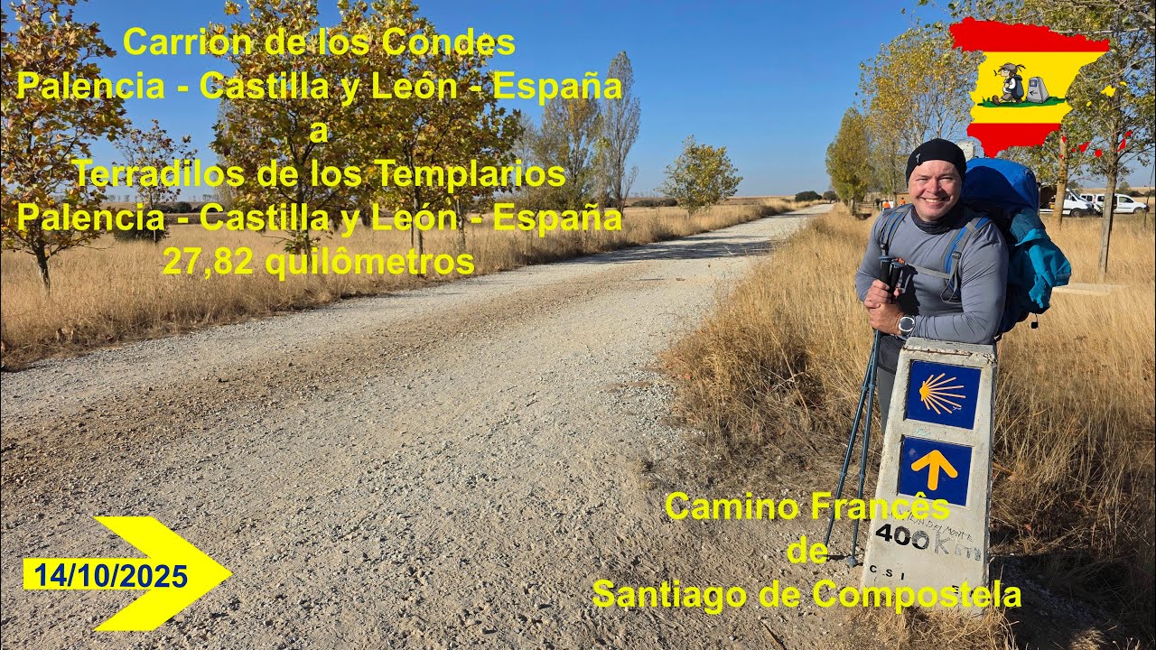 Dia 18 Camino Santiago Compostela - Carrion de los Condes a Terradillos de los Templarios - 27,82 km