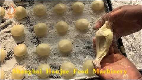 Hanjue HJ-860A Encrusting and forming/aligning machine for ice cream mochi machine