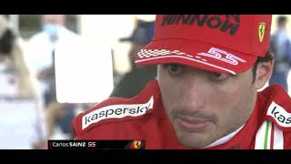 carlos sainz post race interview American Grand Prix 2021#f1 #carlossainz