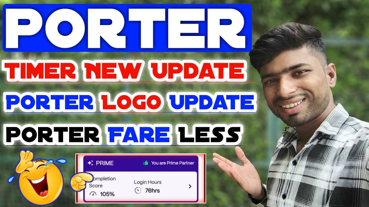 🔥 Porter Timer New Update 🔥 Porter Logo Change// Porter ने Fare कम कर दिया// Porter Bike Job