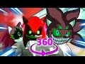 Sonic.EXE $ FRIENDS reacts to.. / Meme Cover / Coffin Dance / VR 360°