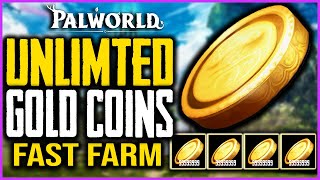 Palworld FASTEST WAY TO MAKE MONEY   Unlimited Gold Coins Farm