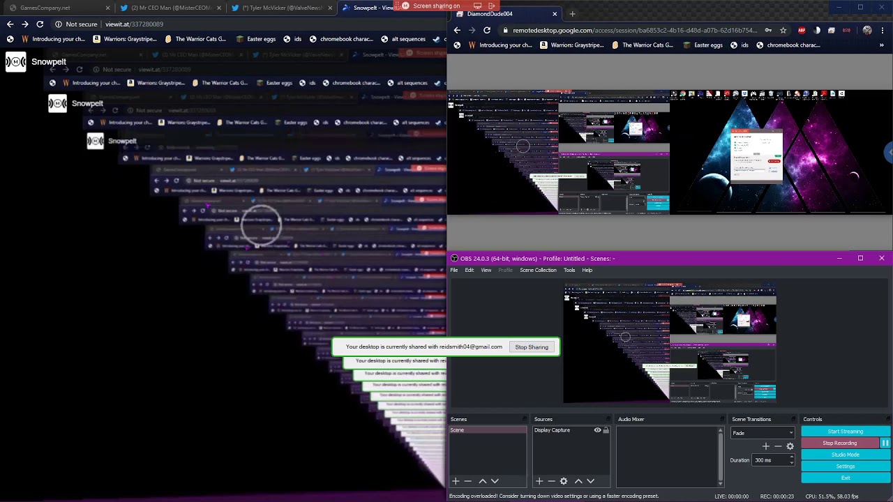 triple infinite loop - YouTube