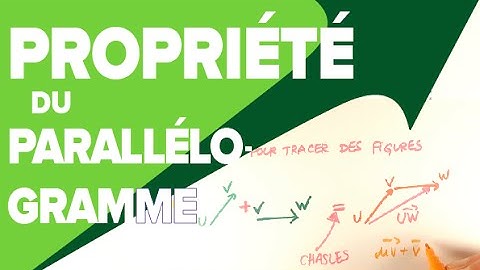 Vecteurs Seconde - La Relation du Parallélogramme - Mathrix