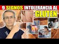 Síntomas INTOLERANCIA al Gluten [9 SIGNOS TEMPRANOS que Eres Intolerante al Gluten!] *No Celíaco*