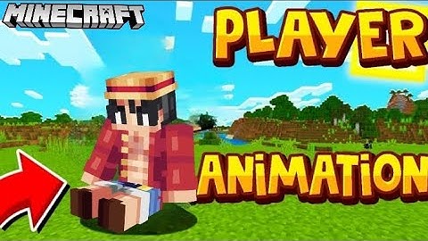 🤯HOW TO INSTAAL ANIMATION MOD IN MINECRAFT PE ( DON