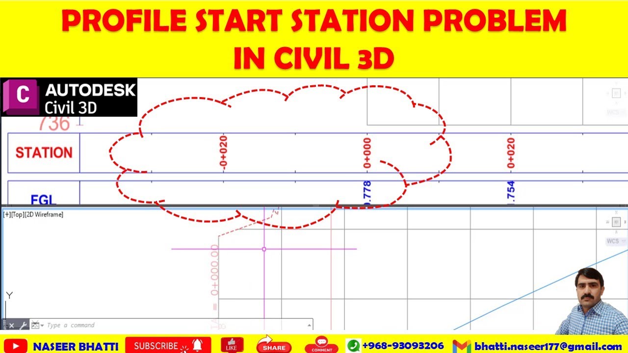 Profile starts station problem in civil 3d | Profile start station not showing in profile band