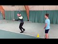 Tennis Lesson: FIXING RAGGED FOREHAND / FOOT WORK part 3