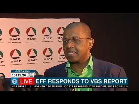 Mpofu and Makhuru reactions to VBS bank 'heist'
