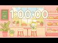 60 Minute Timer 🍪1 Hour calm lofi timer for Cooking