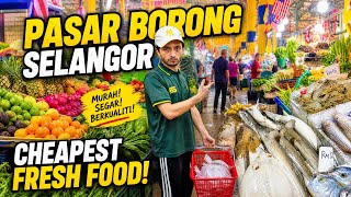 Exploring Malaysia's Biggest Wholesale Market: Pasar Borong Selangor Vlog (Fresh Produce & Seafood!)