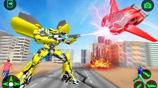 Flying car shooting game: Modern car game 2021 screenshot 2