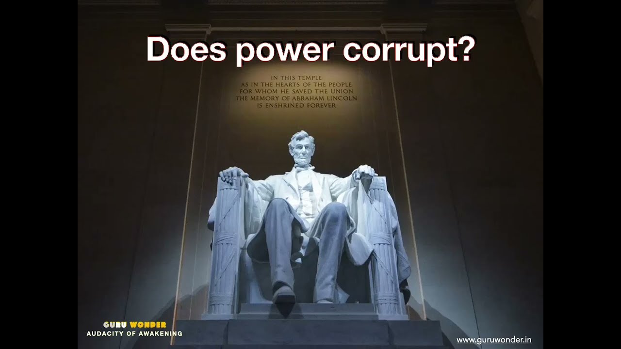 Does power corrupt?
