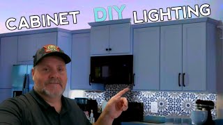 DIY CABINET LIGHTS - EASY AND AFFORDABLE by Florida Fam Five 1,235 views 4 months ago 7 minutes, 20 seconds