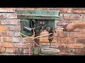 Restoration Vertical Drilling Machine | Restore Old Rusty Pillar Drill