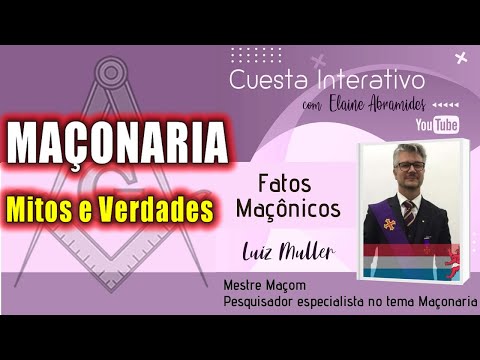 #330 Maçonaria Mitos e Verdades -Entrevista Luiz Muller canal Cuesta In...