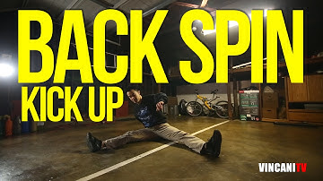 How To Breakdance | Backspin to Kick Up | Beginners Guide