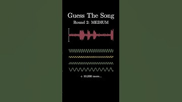 Fourier Transform Song Guessing Game — Song 29 #shorts