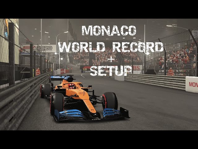 F1 2020 Monaco World Record 1:06.890 + Setup class=