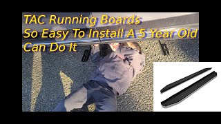 How To Install TAC Running Boards [Step By Step Installation Guide]