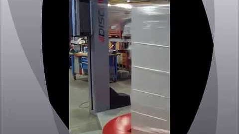 PKG DISCOVERY TP with ROPING: a stretch wrapping turntable.