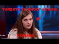 14 year old coward says shes gonna shoot up a school (dr. phil)