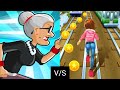 Who will Win Race ??? Subway Runner V/S Angry Granny Run | Android/iOS Gameplay HD