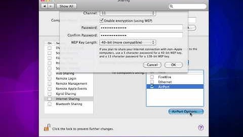 How to use your Mac as a WiFi Router
