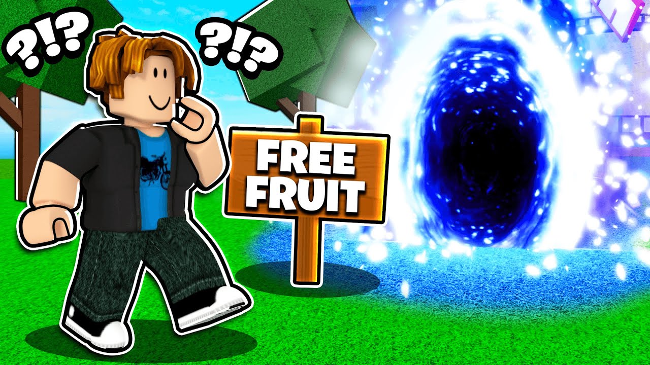 Trapping Noobs With The NEW PORTAL FRUIT In Blox Fruits! 