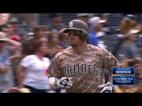 COL@SD: Renfroe unleashes a solo home run...