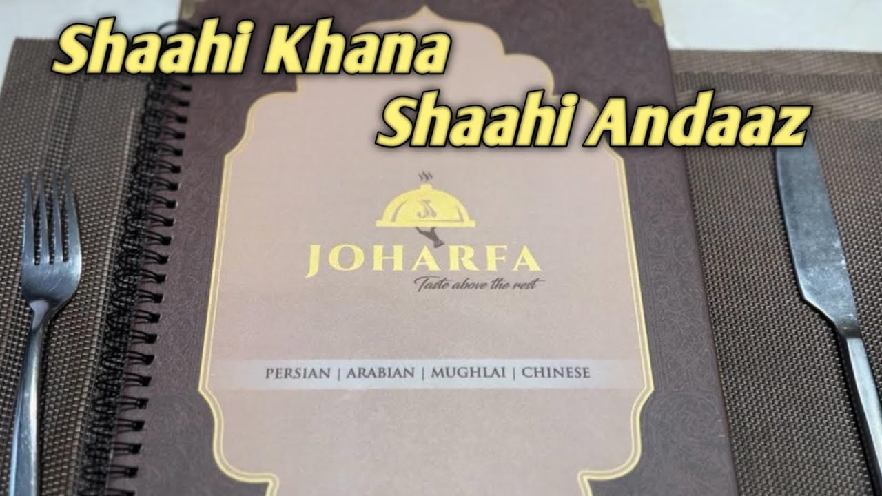 JOHARFA – Taste Above The Rest | Royal Dining Experience