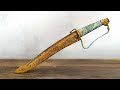 Old Rusty Knife Dagger Restoration - Beautiful Reveal