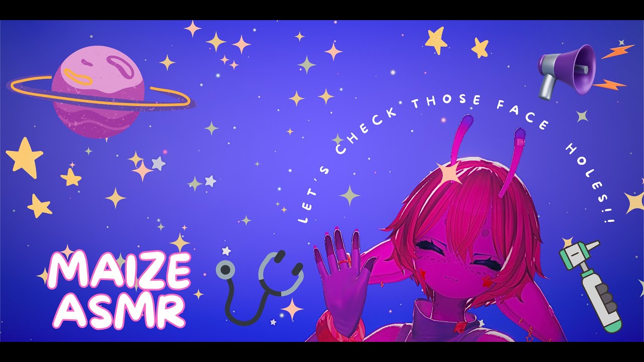 Gentle Alien Medical ASMR | VRChat Ear, Eye & Throat Exam