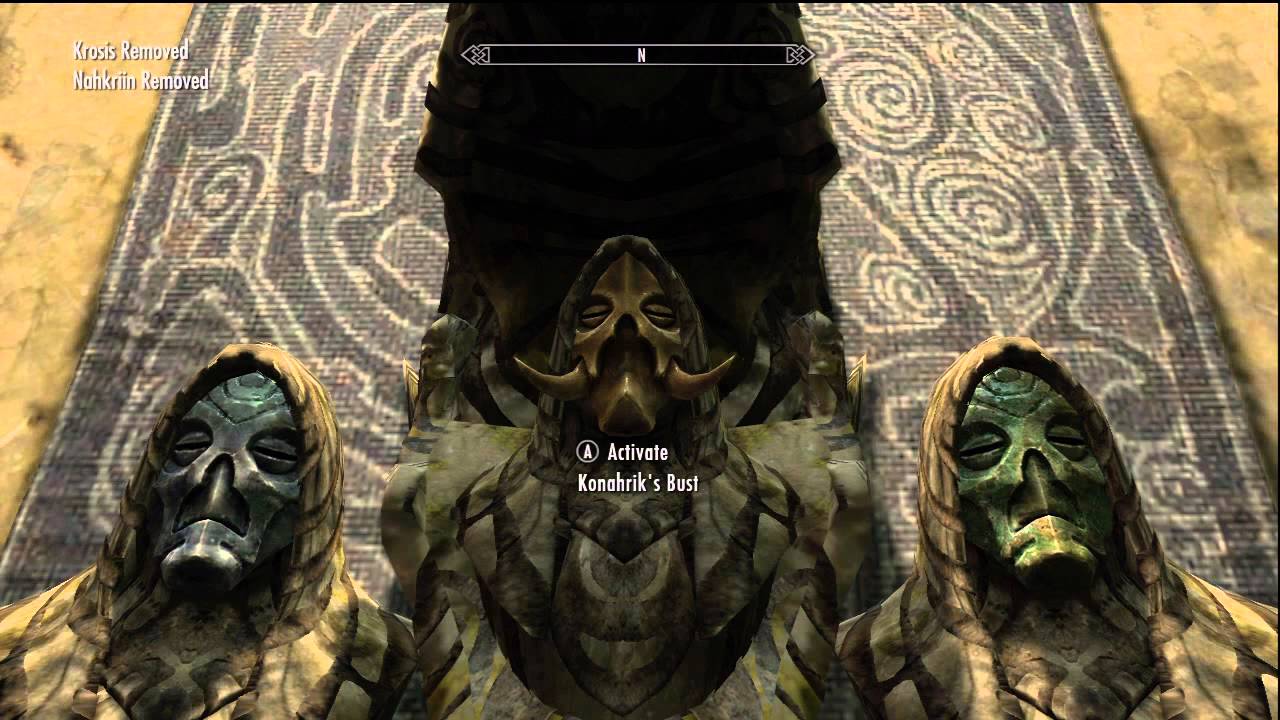 indendørs Lækker Kommunist Skyrim - Konahrik & Wooden Mask - Dragon Priest Masks Reward - YouTube