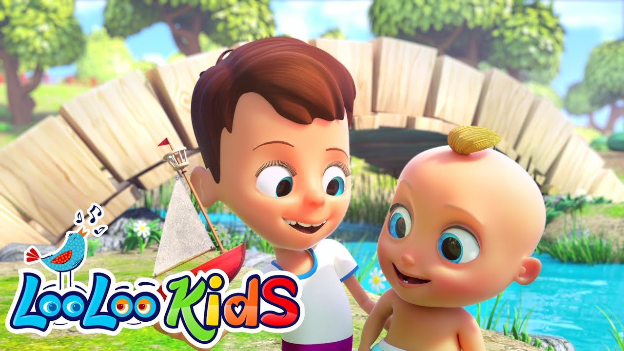 Row, Row, Row Your Boat 🚣‍♂️🎶 | LooLoo Kids TV – Kids Songs & Nursery Rhymes