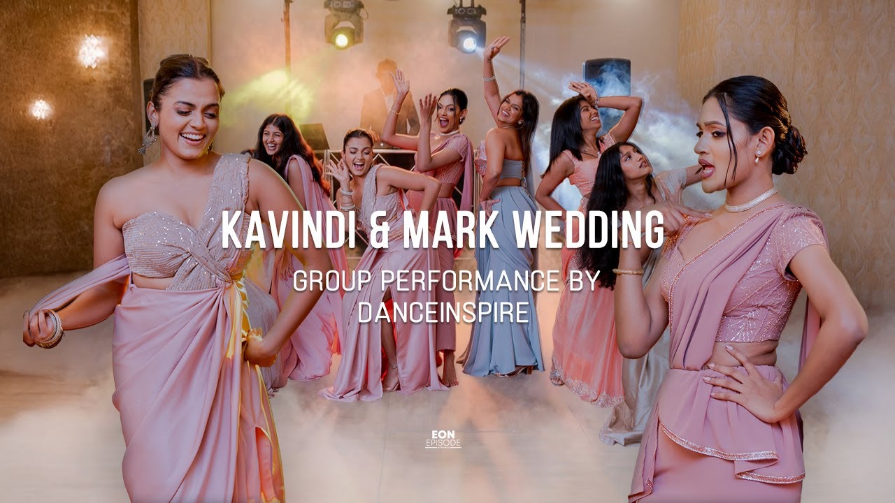 Kavindi Mark Wedding ~ Dance by DanceInspire Team (4K)  ⁨