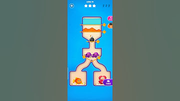 save the fish level 91 mobile game/ fishdom, (android iOS) #shorts