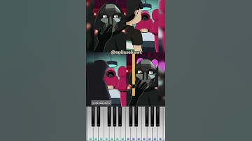 Squid game 3 vs Sprunki 2 version Complete Edition @Opilasokewt - Piano Tutorial