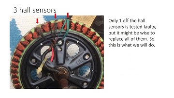 E BIKE NEW HALL SENSORS BRUSHLESS MOTOR